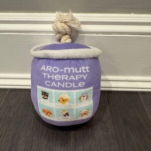 Barkbox Aro-mutt Therapy Candle Dog Pet Plush Toy - Purple